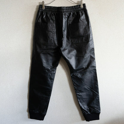 Onward Kashiyama Horsehide Leather Pants Black Size M