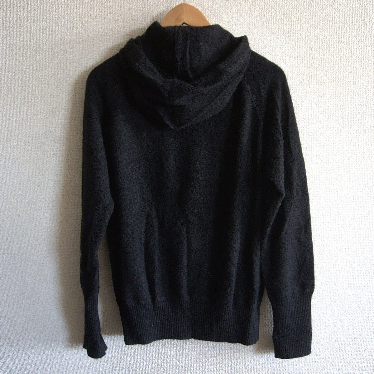 JOHNLAWRENCESULLIVAN Cashmere Zip Hoodie Black Size 34
