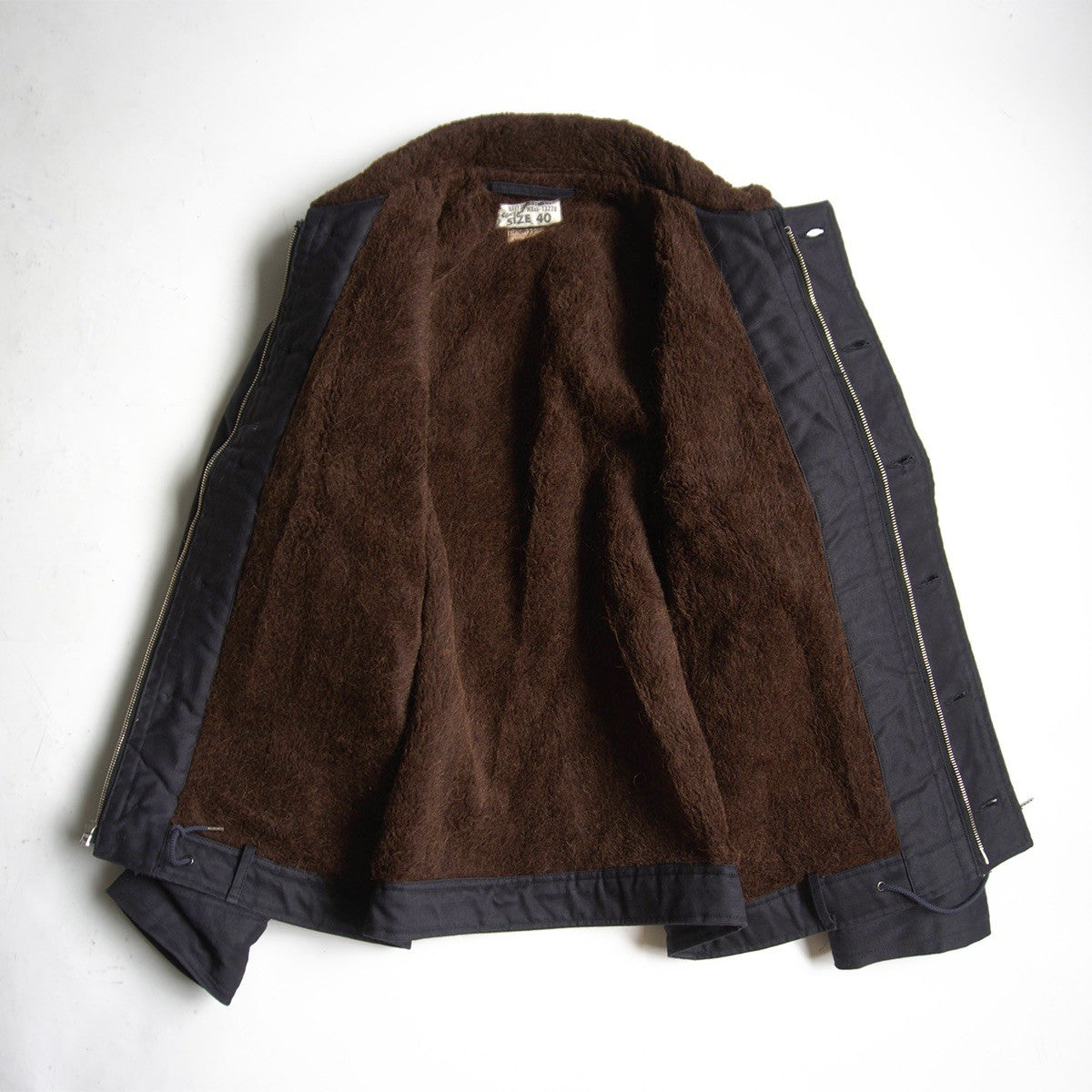 BUZZ RICKSON N-1 Deck Jacket Cotton Alpaca Size 40