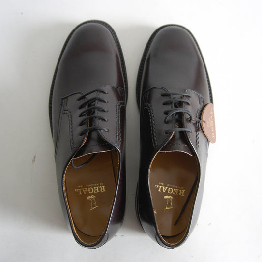 REGAL Plain Toe Leather Shoes Size 26EE