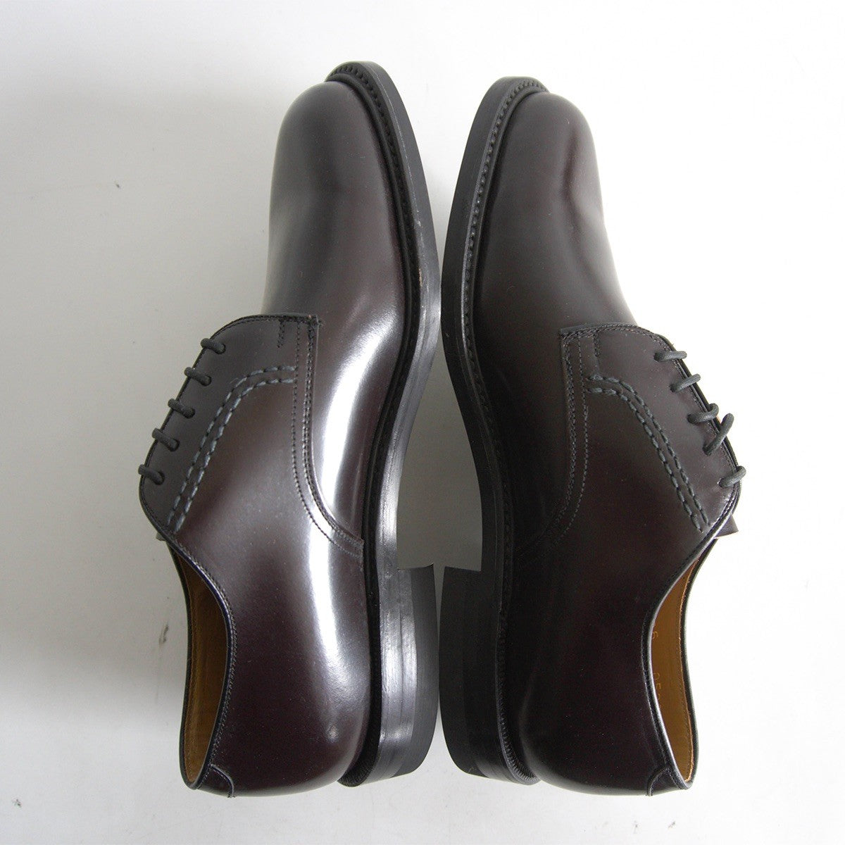 REGAL Plain Toe Leather Shoes Size 26EE