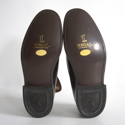 REGAL Plain Toe Leather Shoes Size 26EE