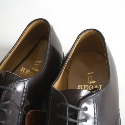 REGAL Plain Toe Leather Shoes Size 26EE