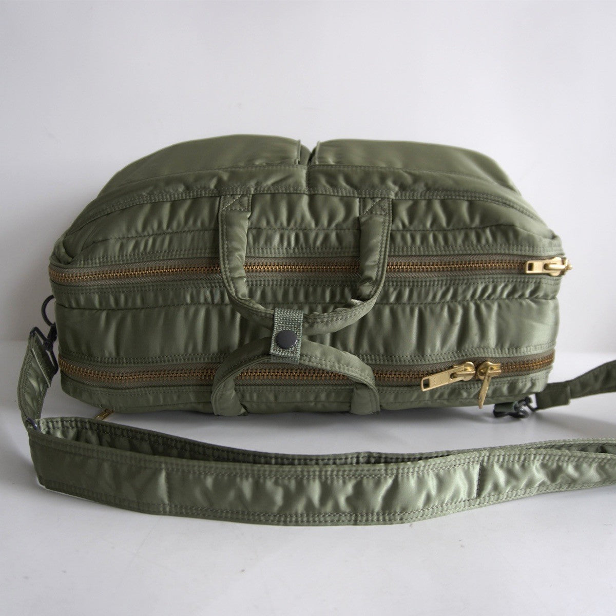 PORTER Tanker 3-Way Nylon Briefcase Sage Green Size ONE SIZE
