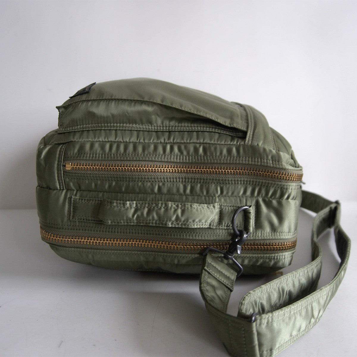 PORTER Tanker 3-Way Nylon Briefcase Sage Green Size ONE SIZE