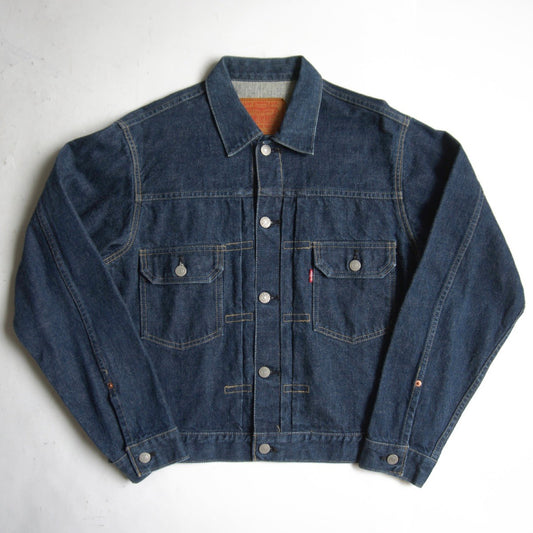 LEVI'S 507XX Big E 2nd Type Dark Wash Denim Jacket Size 40