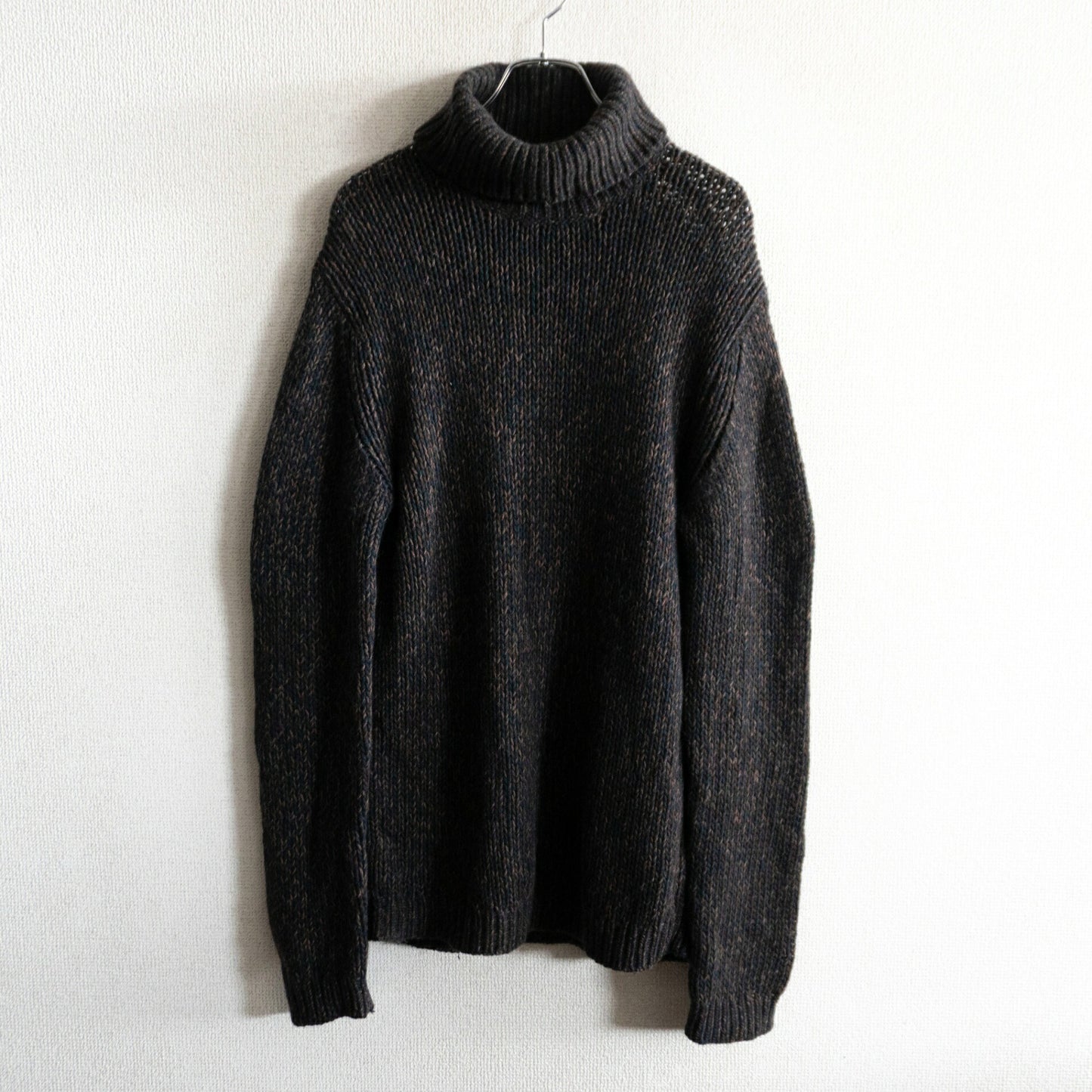 Cruciani Wool Melange Turtleneck Sweater Size 48
