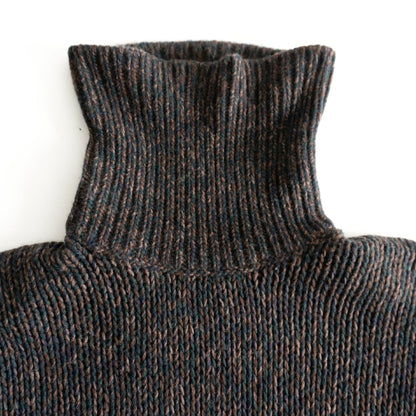 Cruciani Wool Melange Turtleneck Sweater Size 48