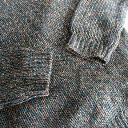 Cruciani Wool Melange Turtleneck Sweater Size 48