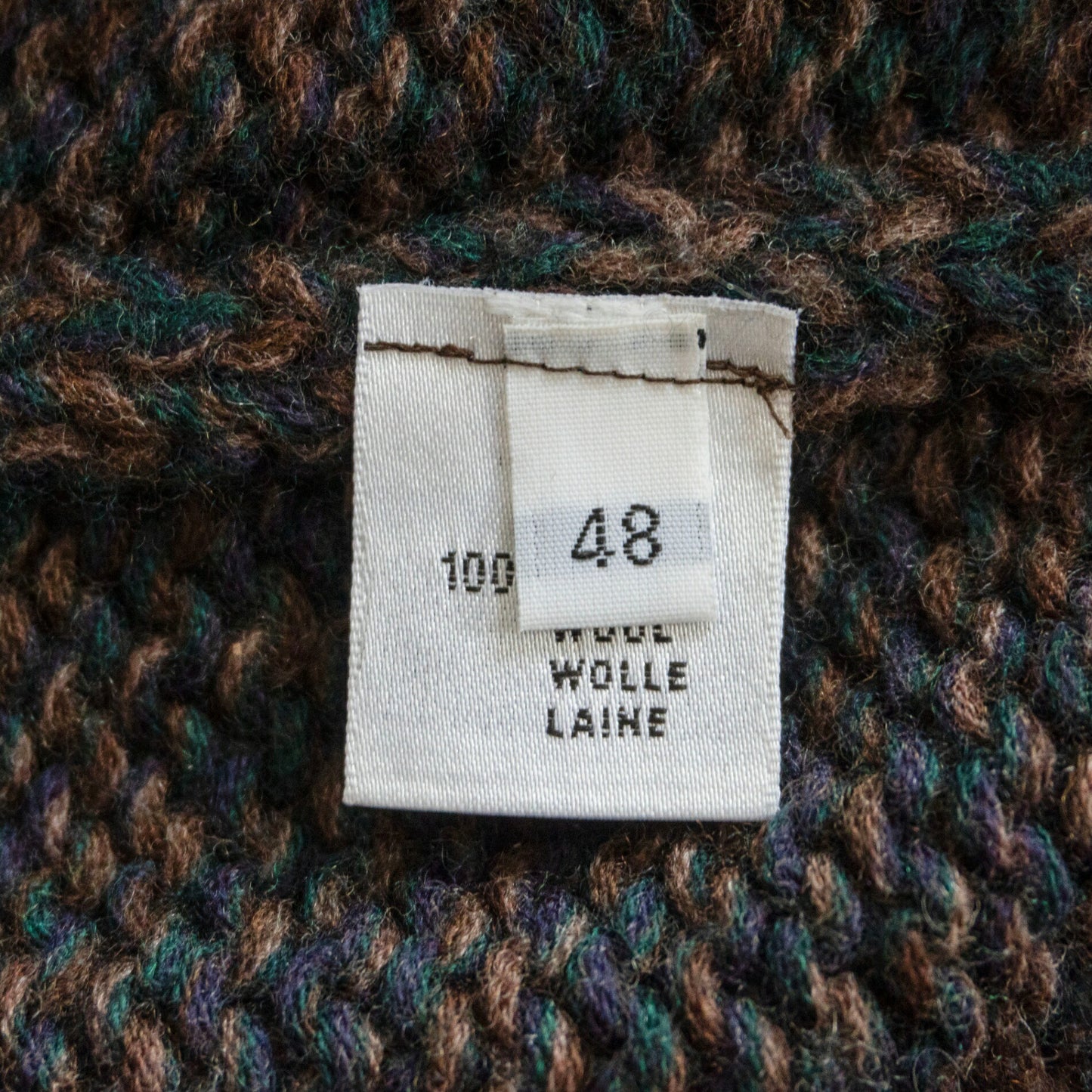 Cruciani Wool Melange Turtleneck Sweater Size 48