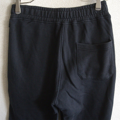 BALMAIN Black Sweat Biker Pants Sweatshirt Size XS