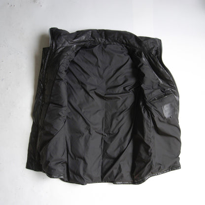 ISAMU KATAYAMA BACKLASH Buffalo Leather Vest Black Size L