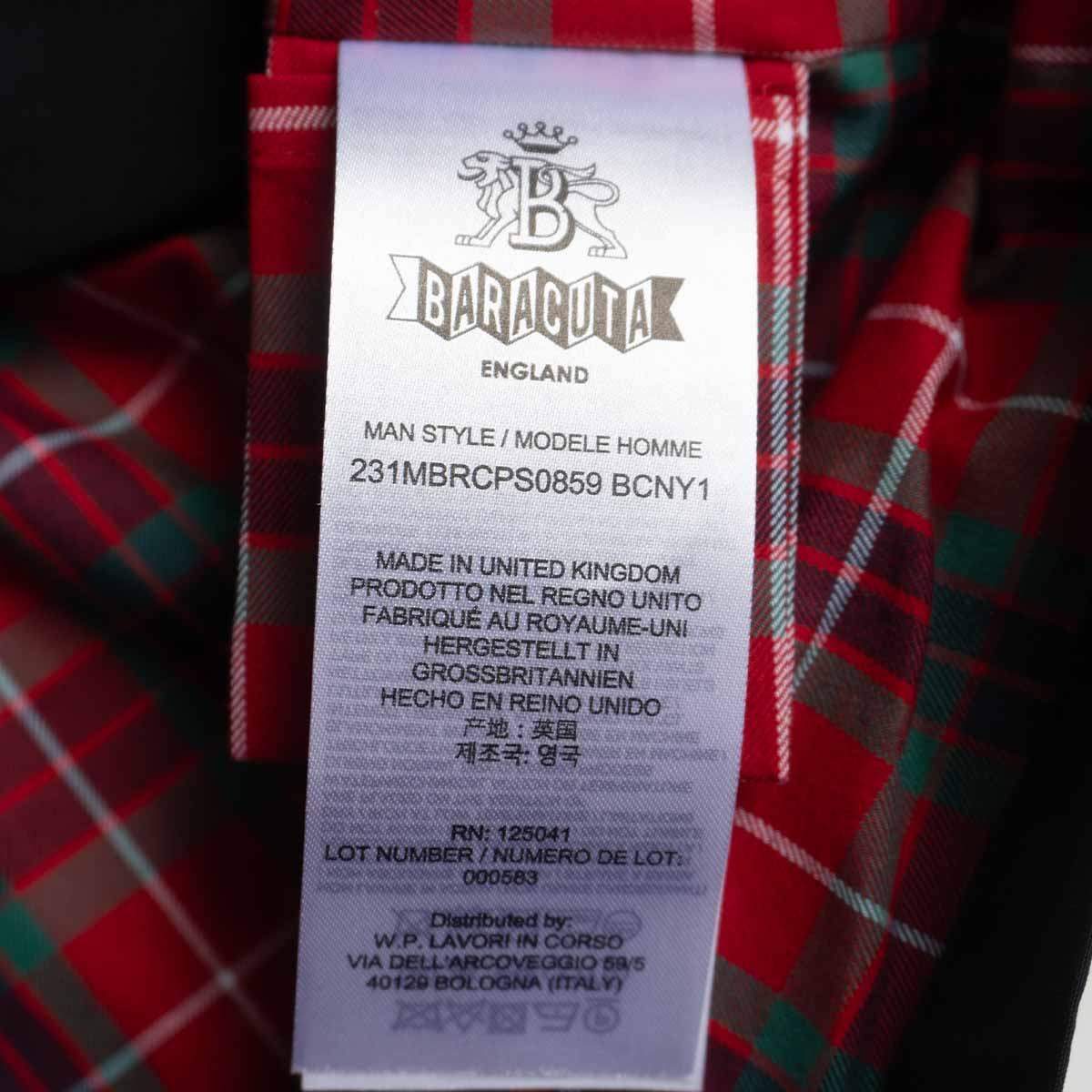 BARACUTA G4 Harrington Jacket Dark Navy Size 44