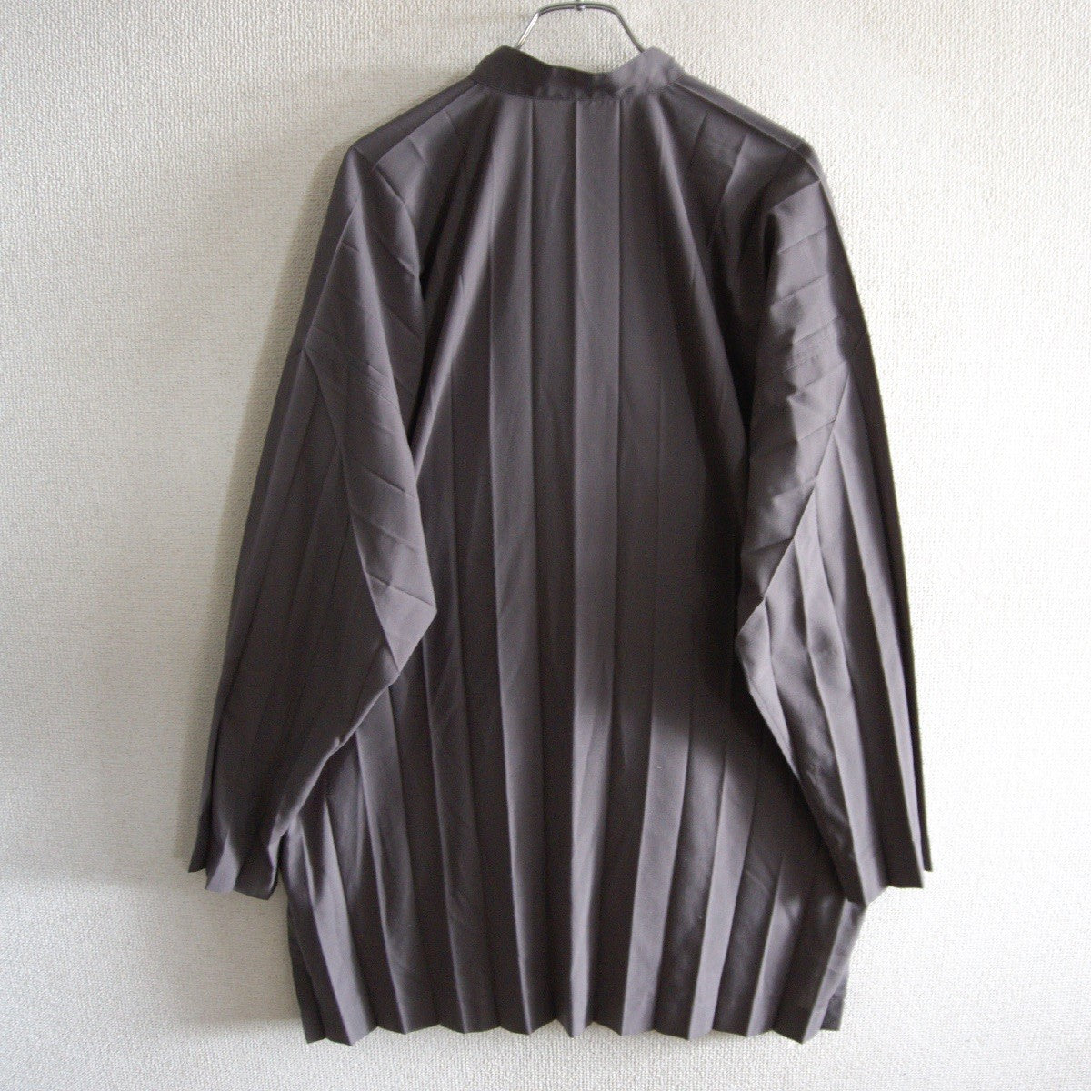 HOMME PLISSE ISSEY MIYAKE Pleated Shirt Gray Size 2