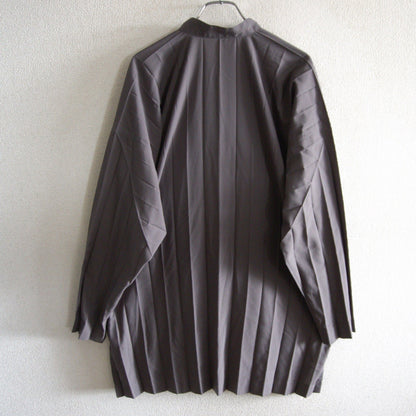 HOMME PLISSE ISSEY MIYAKE Pleated Shirt Gray Size 2