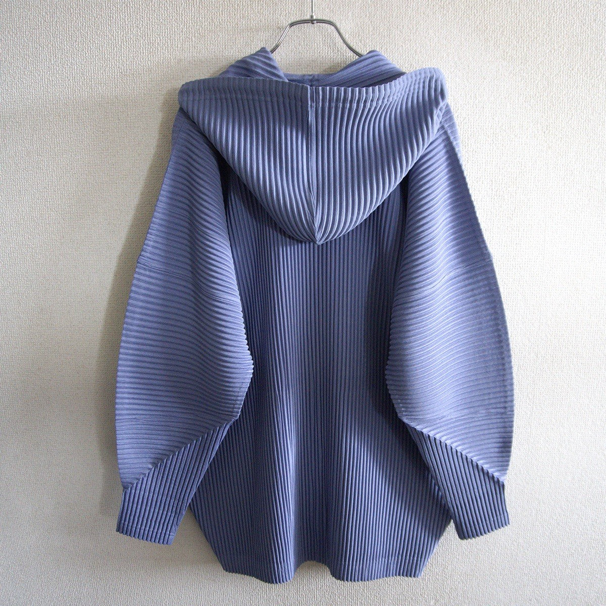 HOMME PLISSE ISSEY MIYAKE Pleated Hoodie Lavender