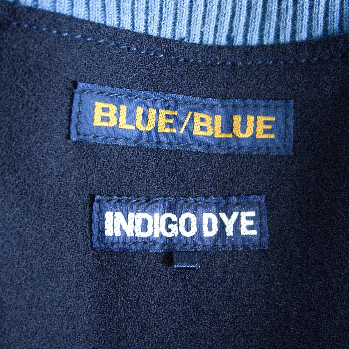BLUE BLUE Indigo Embroidered Souvenir Jacket Size 3