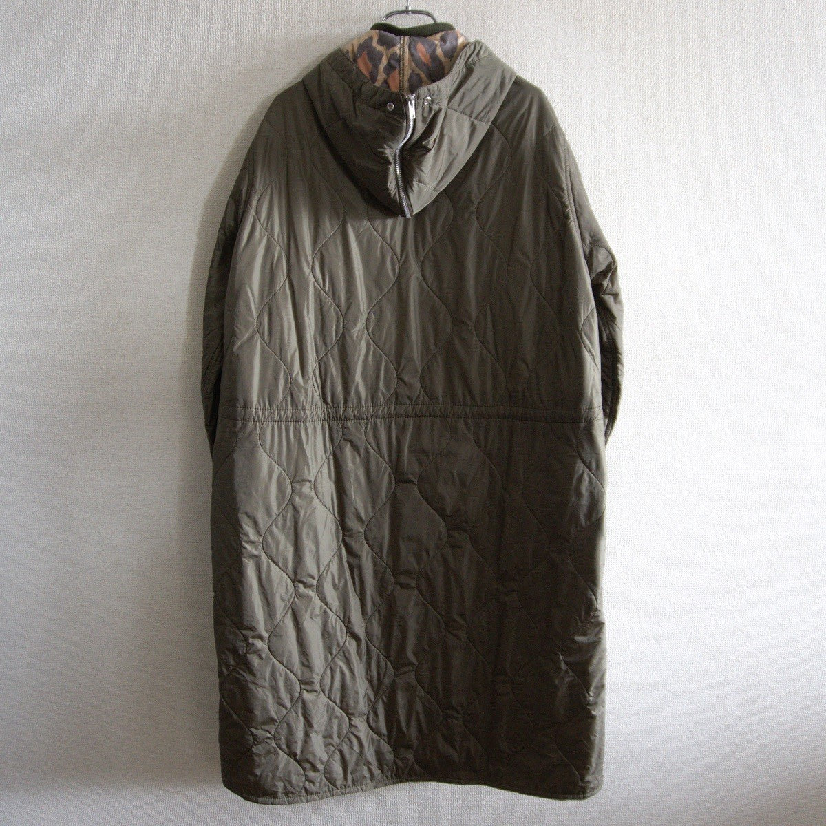 COMME des GARCONS 19AW Long Quilted Hood Jacket Size M