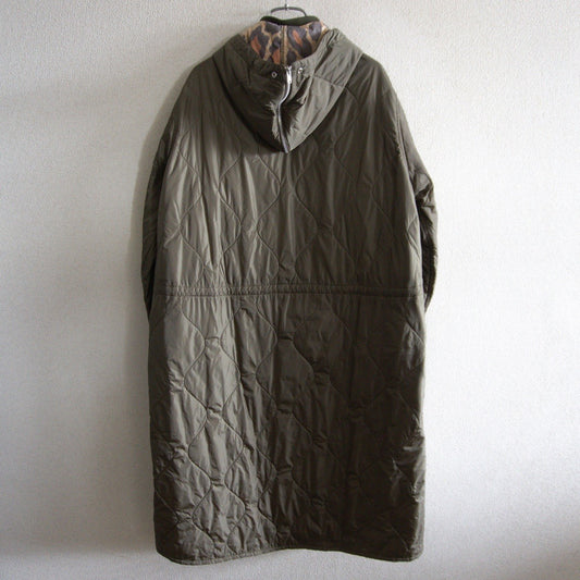 COMME des GARCONS 19AW Long Quilted Hood Jacket Size M