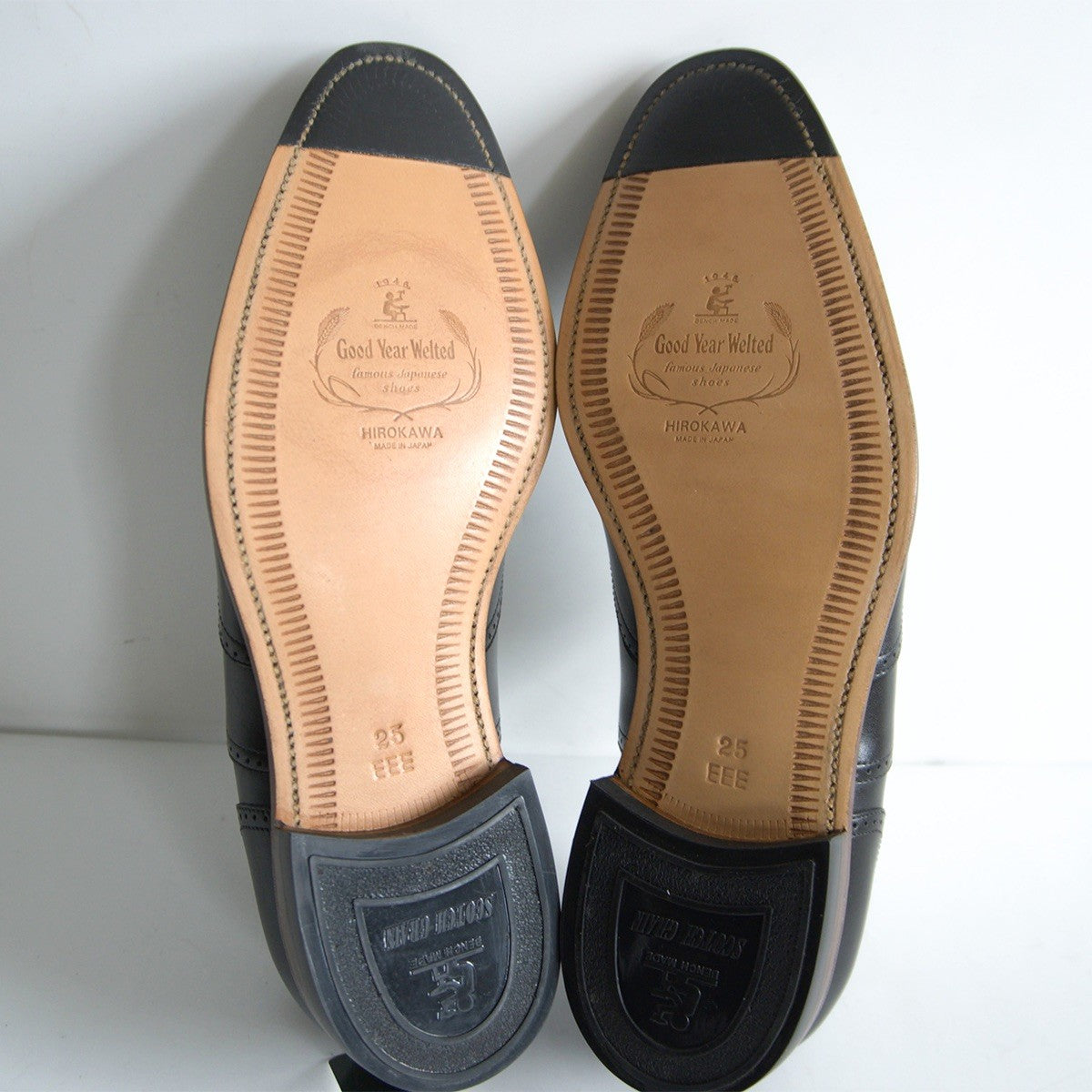 SCOTCH GRAIN F-5015 Wingtip Leather Shoes in Japan Size 25cm