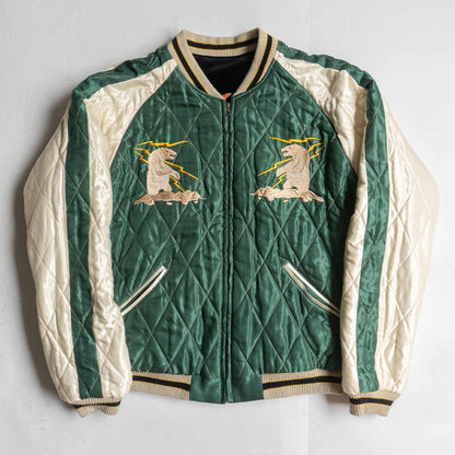 TAILOR TOYO TT15175 Embroidered Reversible Sukajan Jacket Size XL
