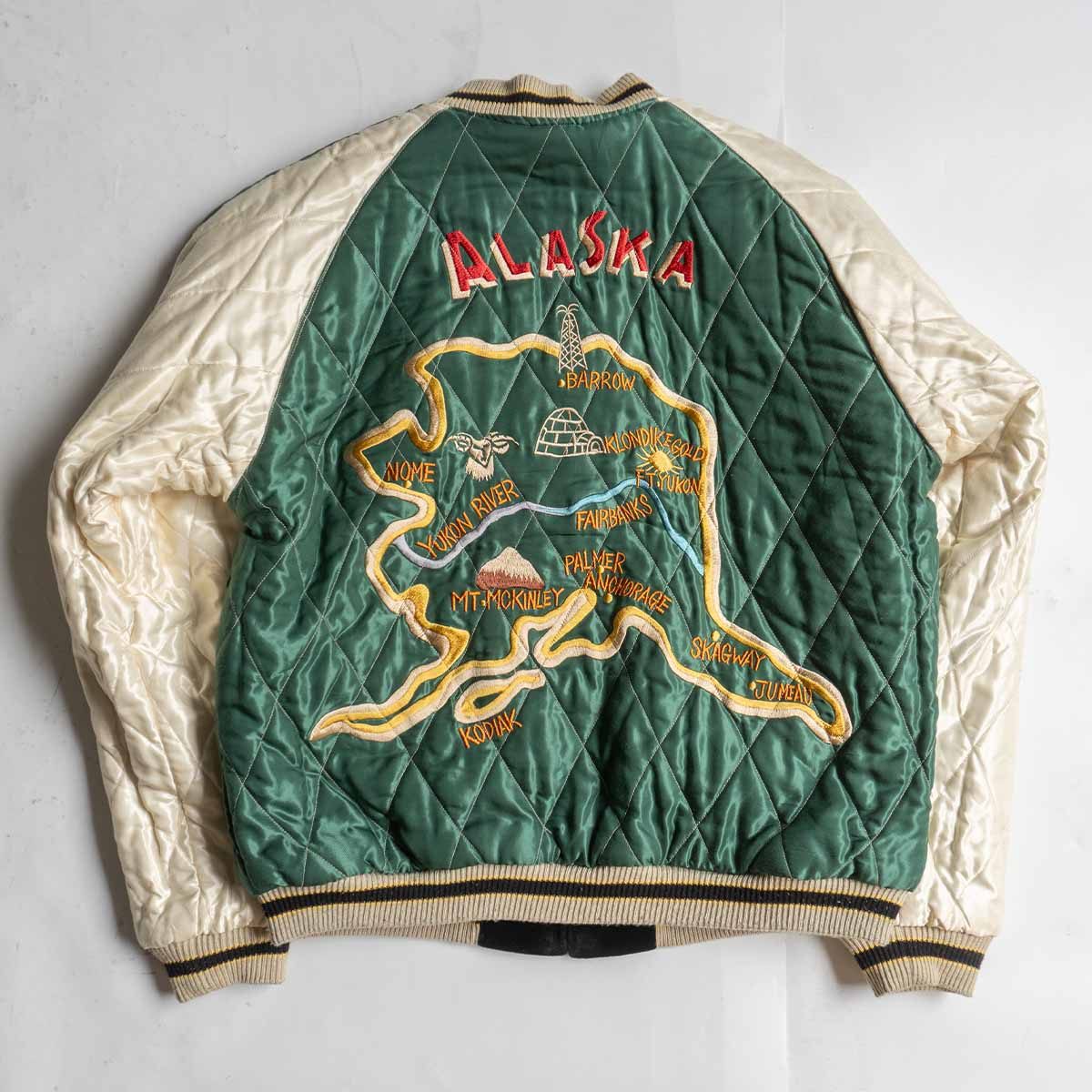 TAILOR TOYO TT15175 Embroidered Reversible Sukajan Jacket Size XL
