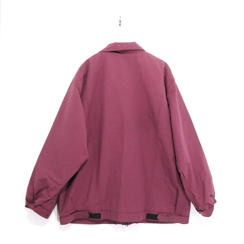 KIKWEAR 90s 00s Y2K Double Zip Nylon Jacket Purple Size XXL
