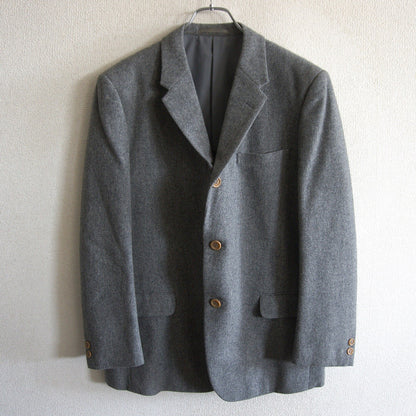 COMME des GARCONS HOMME 80s Wool Tailored Jacket Gray