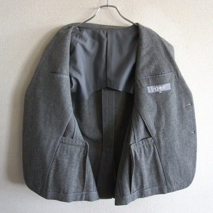 COMME des GARCONS HOMME 80s Wool Tailored Jacket Gray