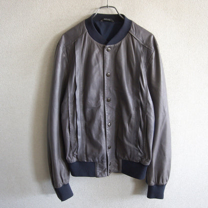 Maison Martin Margiela 14SS Pleated Bomber Jacket Size 44