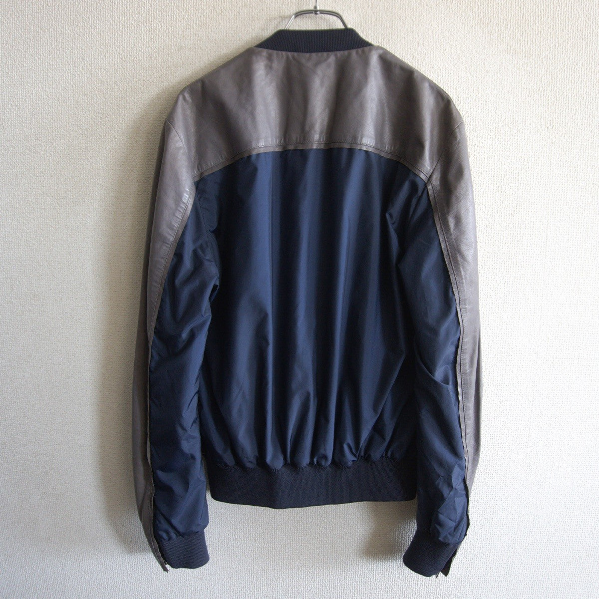 Maison Martin Margiela 14SS Pleated Bomber Jacket Size 44