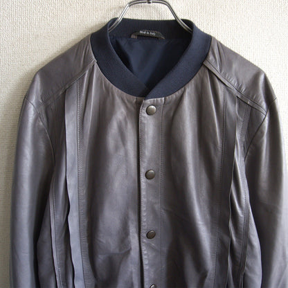 Maison Martin Margiela 14SS Pleated Bomber Jacket Size 44