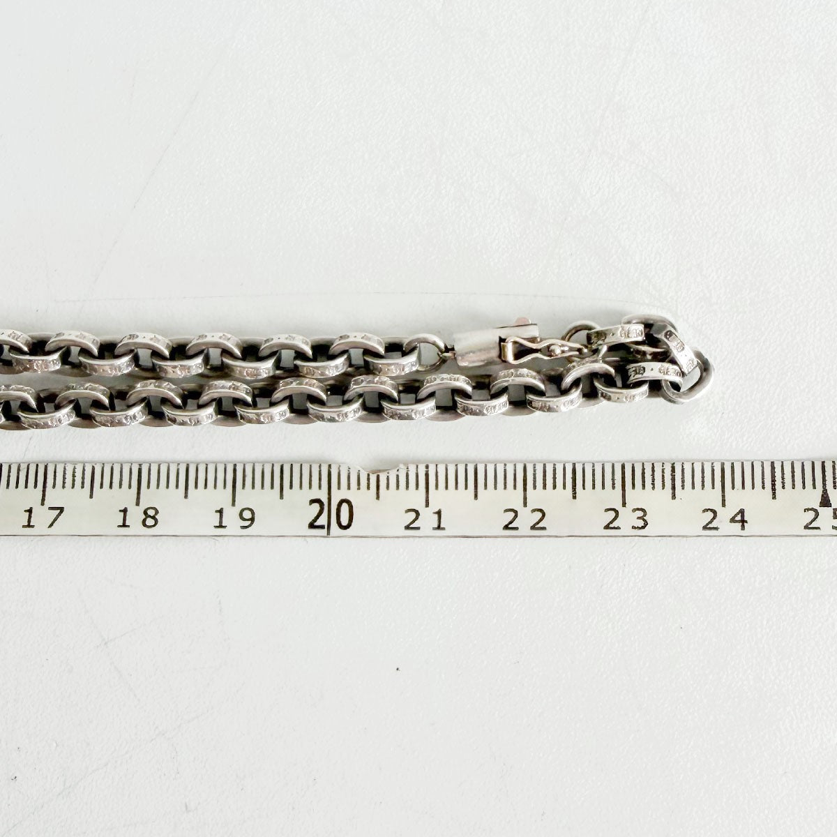 CHROME HEARTS Paper Chain Silver Necklace Size ONE SIZE
