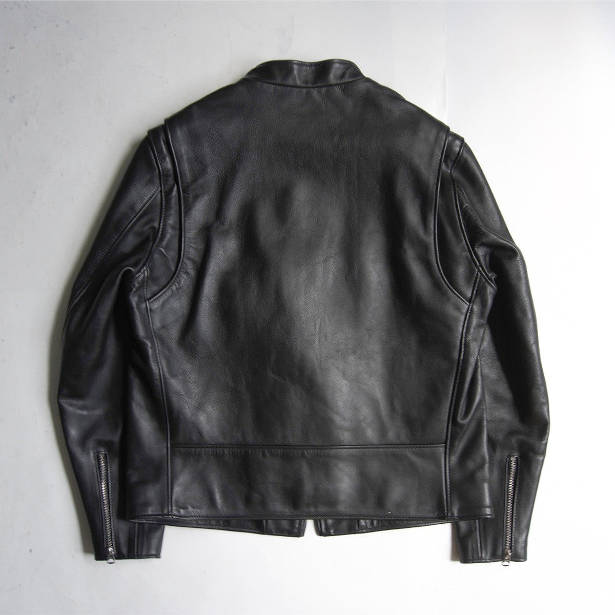 SCHOTT 641XX Single Rider Leather Jacket Black Size 42