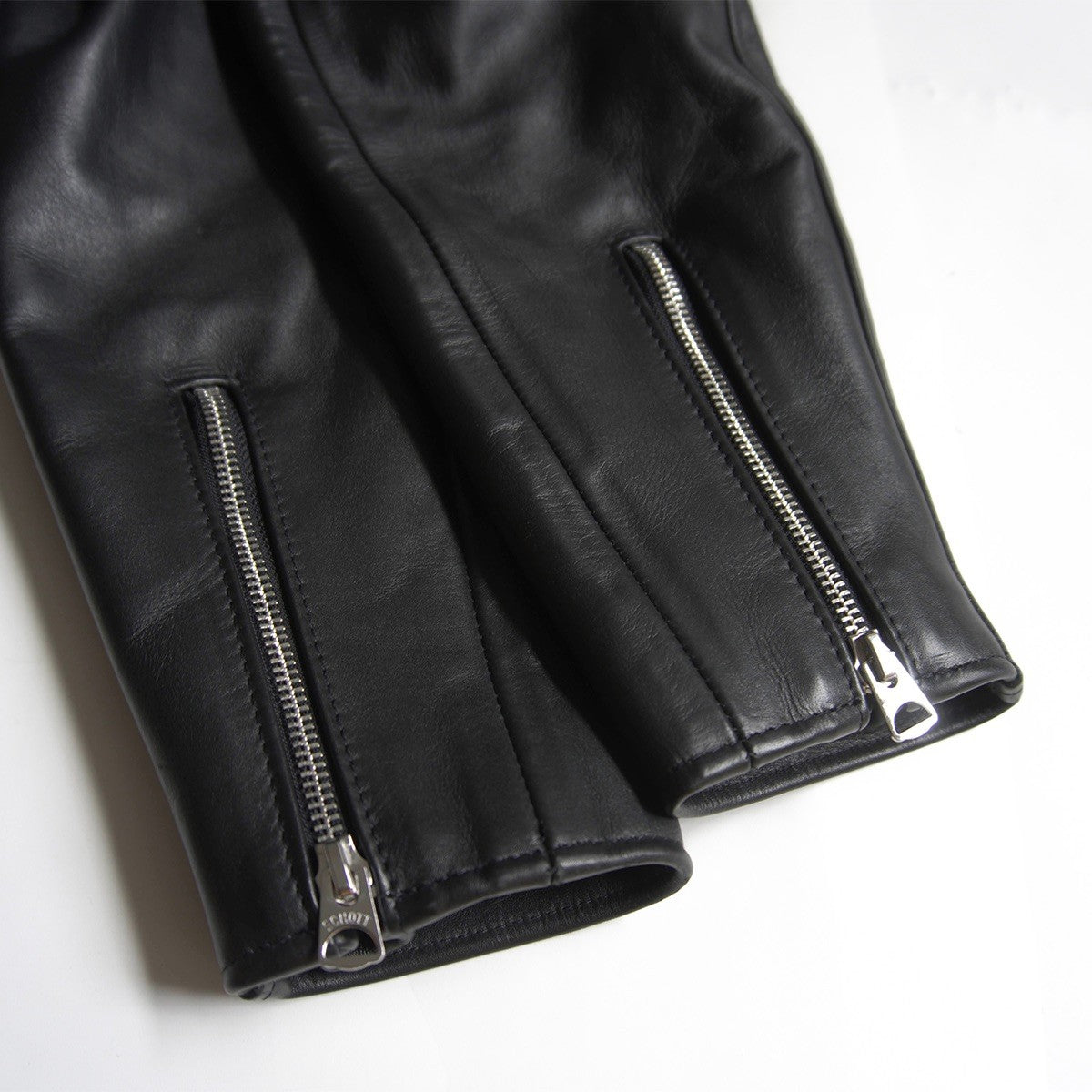 SCHOTT 641XX Single Rider Leather Jacket Black Size 42