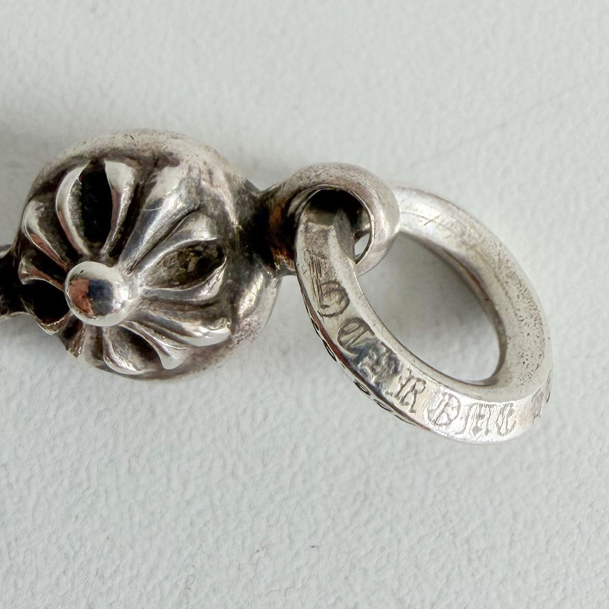 CHROME HEARTS 1B TNY CH CRS Silver