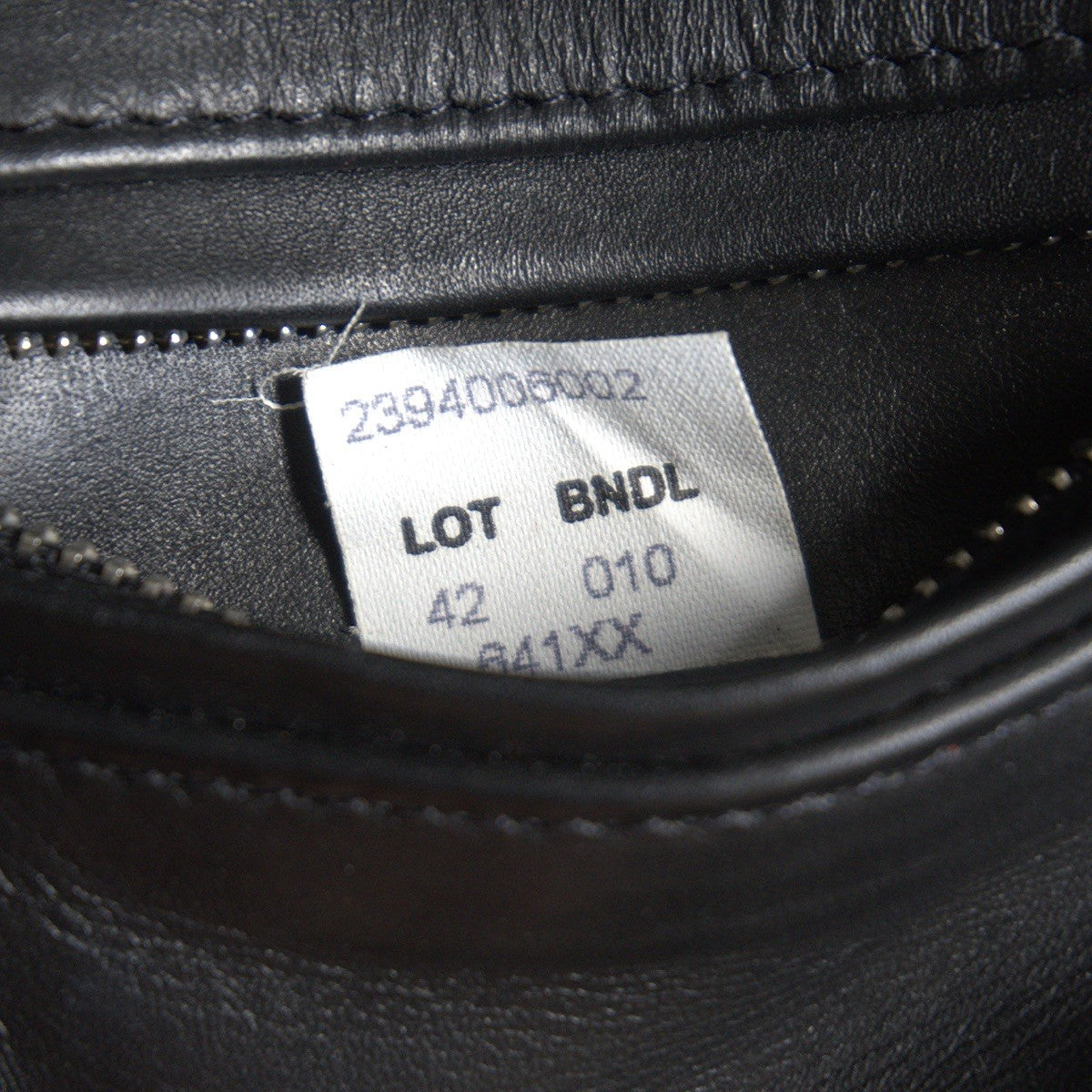 SCHOTT 641XX Single Rider Leather Jacket Black Size 42