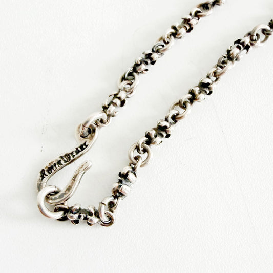 ROYAL ORDER TINY-C-CHAIN 925 Silver Necklace Size ONE SIZE