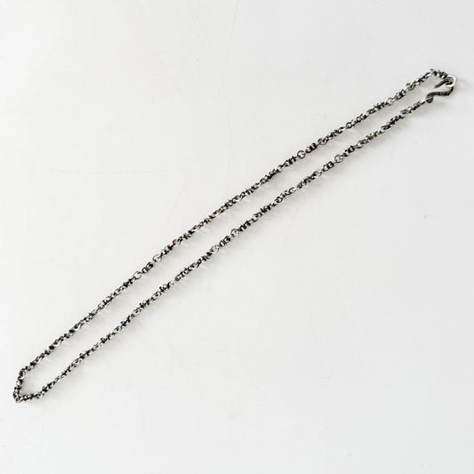 ROYAL ORDER TINY-C-CHAIN 925 Silver Necklace Size ONE SIZE