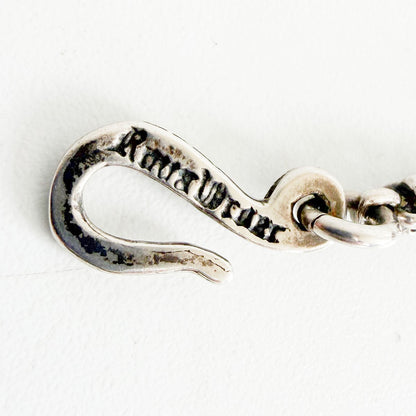 ROYAL ORDER TINY-C-CHAIN 925 Silver Necklace Size ONE SIZE