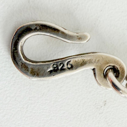 ROYAL ORDER TINY-C-CHAIN 925 Silver Necklace Size ONE SIZE