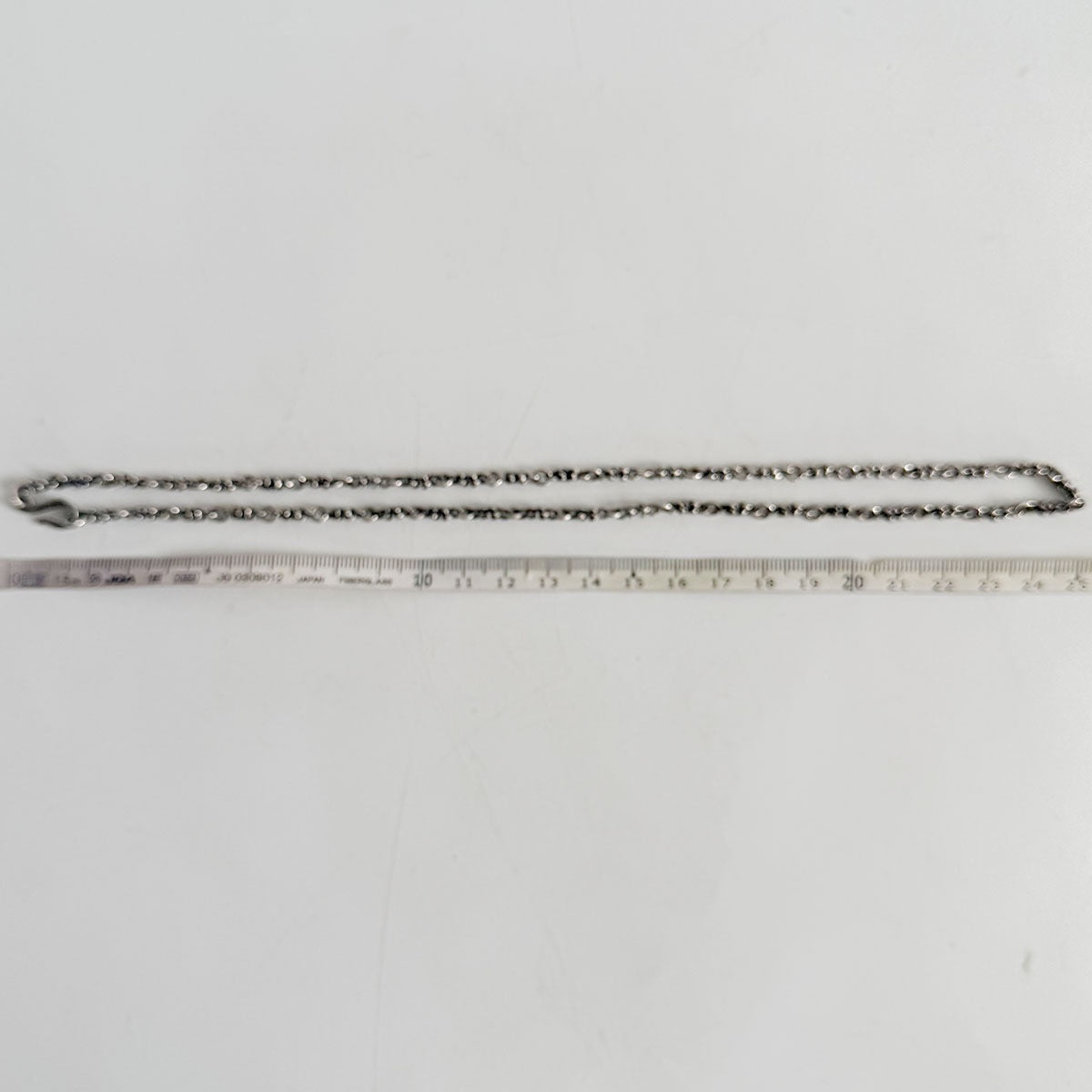 ROYAL ORDER TINY-C-CHAIN 925 Silver Necklace Size ONE SIZE