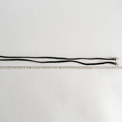 CHROME HEARTS Small CH Cross Leather Necklace Size ONE SIZE
