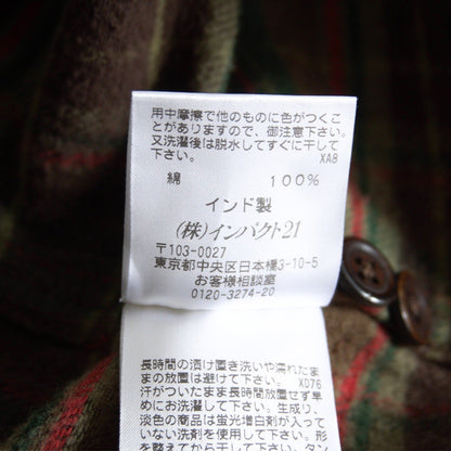 RRL Vintage Flannel Shirt Size S
