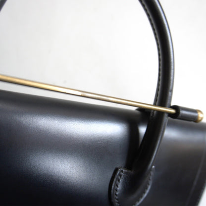 Rutherfords Bridle Leather Music Case Black Size ONE SIZE