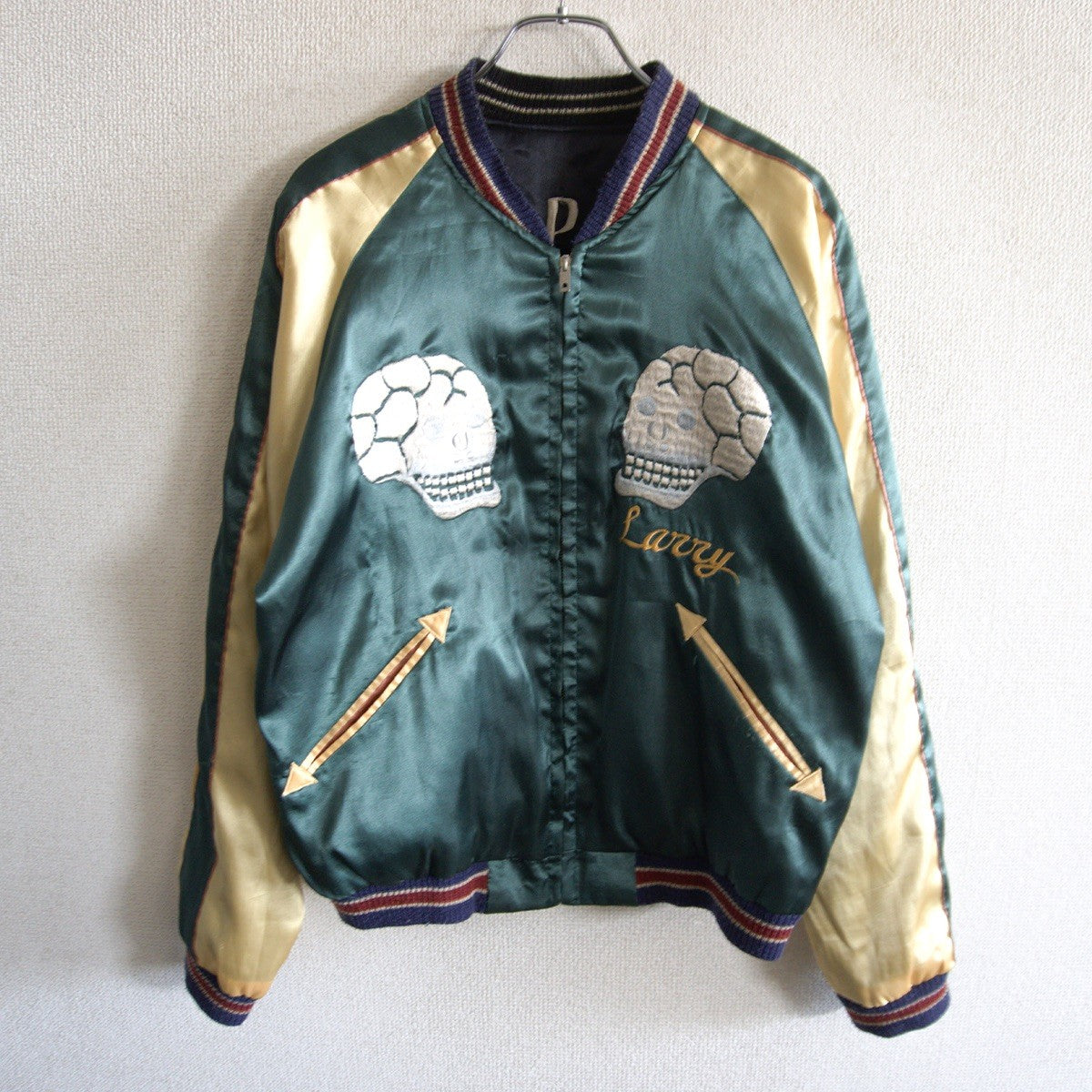 TAILOR TOYO Reversible Embroidered Souvenir Jacket Size M