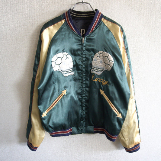 TAILOR TOYO Reversible Embroidered Souvenir Jacket Size M
