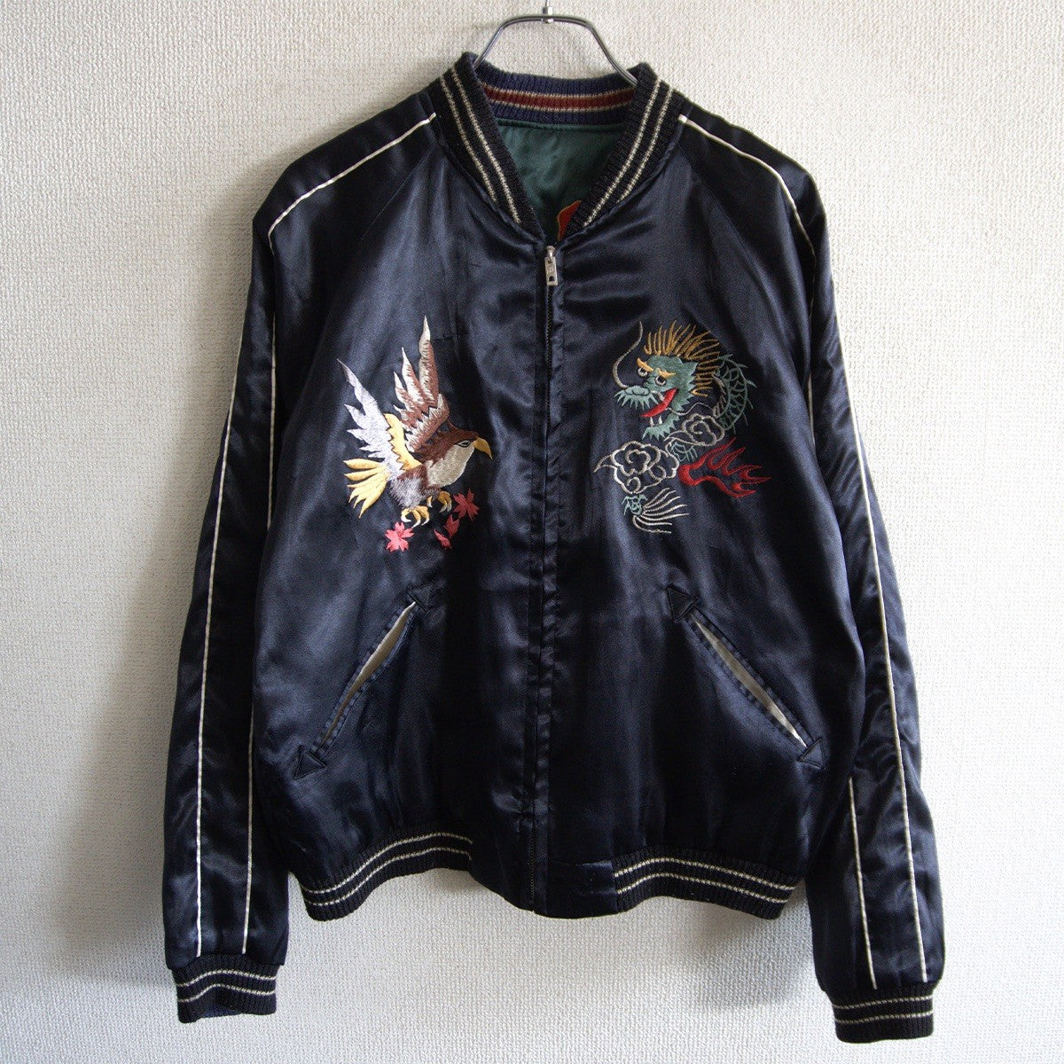 TAILOR TOYO Reversible Embroidered Souvenir Jacket Size M
