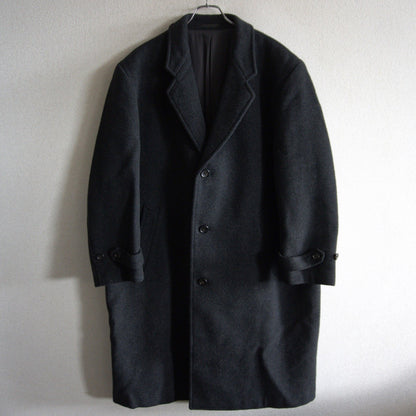 COMME des GARCONS HOMME 80s Archive Wool Chester Coat Size M