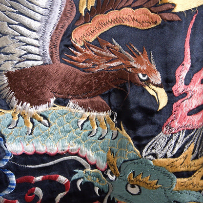 TAILOR TOYO Reversible Embroidered Souvenir Jacket Size M